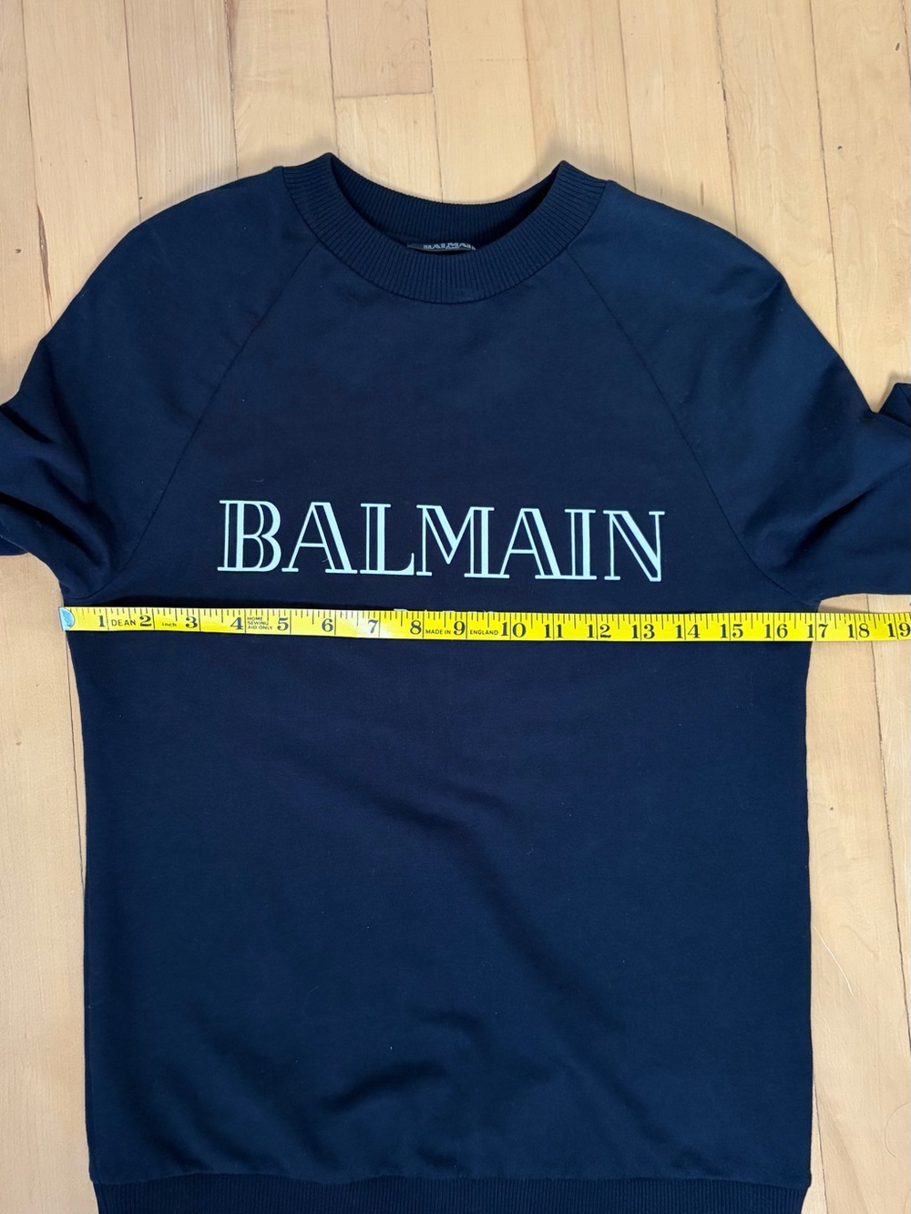 Balmain Logo Top w/ COA - Picture 7 of 11